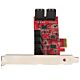 StarTech.com SATA PCIe Card - 10 Port PCIe SATA Expansion Card - 6Gbps - Low/Full Profile - Stacked SATA Connectors - ASM1062 Non-Raid - PCI Express to SATA Converter/Adapter