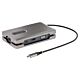 StarTech.com USB-C Dual Monitor Multiport Adapter up to 4K 60Hz USB-C DP Alt e Video Output & HDMI 2.0, or 1080p VGA, 100W PD Pass-Through, USB Type C Mini Dock, USB-C Docking Station, MST Hub