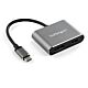 StarTech.com USB C Multiport Video Adapter - 4K 60Hz USB-C to HDMI 2.0 or DisplayPort 1.2 Monitor Adapter - USB Type-C 2-in-1 Display Converter HDMI/DP HBR2 HDR - Thunderbolt 3 Compatible