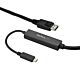 StarTech.com 9.8ft/3m USB C to DisplayPort 1.2 Cable 4K 60Hz - USB-C to DisplayPort Adapter Cable - HBR2 USB Type-C DP Alt e to DP Monitor Video Cable - Works w/ Thunderbolt 3 - Black