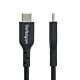 StarTech.com 1m (3ft) USB C Charging Cable, USB-C Cable, USB 2.0 Type-C Laptop Charger Cord, 60W 3A Power Delivery, TPE Jacket, USB-C Data Transfer Cable, M/M
