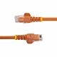 StarTech.com 3m CAT6 Ethernet Cable - Orange CAT 6 Gigabit Ethernet Wire -250MHz 100W PoE RJ45 UTP Network/Patch Cord Snagless w/Strain Relief Individually Tested