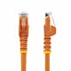 StarTech.com 3m CAT6 Ethernet Cable - Orange CAT 6 Gigabit Ethernet Wire -250MHz 100W PoE RJ45 UTP Network/Patch Cord Snagless w/Strain Relief Individually Tested