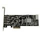 StarTech.com 4 Port PCI Express (PCIe) SuperSpeed USB 3.0 Card Adapter w/ 2 Dedicated 5Gbps Channels - UASP - SATA / LP4 Power