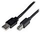 StarTech.com 65ft (20m) Active USB 2.0 A to B Cable, Long USB Cable, USB Printer Cable, 1x USB A (M), 1x USB B (M), Black