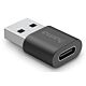 Hama 00200357 cable gender changer USB-A USB-C Black