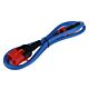 ACT Powercord C13 IEC Lock+ - C14 IEC Lock Dual Locking blue 3 m, PC3623