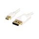 StarTech.com 2m (6ft) Mini DisplayPort to DisplayPort 1.2 Cable - 4K x 2K UHD Mini DisplayPort to DisplayPort Adapter Cable - Mini DP to DP Cable for Monitor - mDP to DP Converter Cord