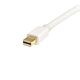 StarTech.com 2m (6ft) Mini DisplayPort to DisplayPort 1.2 Cable - 4K x 2K UHD Mini DisplayPort to DisplayPort Adapter Cable - Mini DP to DP Cable for Monitor - mDP to DP Converter Cord