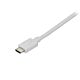 StarTech.com 6ft/1.8m USB C to DisplayPort 1.2 Cable 4K 60Hz - USB-C to DisplayPort Adapter Cable HBR2 - USB Type-C DP Alt e to DP Monitor Video Cable - Works w/ Thunderbolt 3 - White