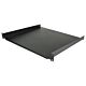 StarTech.com 1U Server Rack Shelf - Universal Rack Mount Cantilever Shelf for 19" Network Equipment Rack & Cabinet - Heavy Duty Steel – Weight Capacity 44lb/20kg - 16" Deep Tray, Black