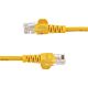 StarTech.com Cat5e Ethernet Patch Cable with Snagless RJ45 Connectors - 0.5 m, Yellow