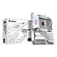 GIGABYTE Z890 AORUS PRO ICE Motherboard - Supports Intel Core Ultra (Series 2) CPUs, 16+1+2 phases VRM, up to 9500MHz DDR5 (OC), 1xPCIe 5.0 + 4xPCIe 4.0, Wi-Fi 7, 5GbE LAN, Thunderbolt 4