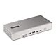 StarTech.com Universal USB4 & Thunderbolt 4 Docking Station, Quad Display on Windows, Dual Display on MacBook, HDMI DP Dock with 98W Laptop Charging