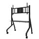 Neomounts FL50-575BL1 TV trolley 65-115" - fast installation - TÜV