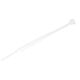StarTech.com 4"(10cm) Cable Ties - 1/16"(2mm) wide, 7/8"(22mm) Bundle Diameter, 18lb(8kg) Tensile Strength, Nylon Self Locking  Ties with Curved Tip - 94V-2/UL Listed, 100 Pack - White