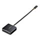 StarTech.com 1B-USB-C-SDE-ADAPTER card reader USB 3.2 Gen 2 (3.1 Gen 2) Type-C Black