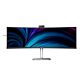 Philips 49B2U6903CH/00 computer monitor 124.5 cm (49") 5120 x 1440 pixels Dual QHD LCD Grey