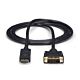 StarTech.com 6ft (1.8m) DisplayPort to DVI Cable, DisplayPort to DVI Adapter Cable, Passive DP to DVI-D Video Converter, 1080p - Replacement for DP2DVIMM6