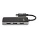 StarTech.com 3 Port Multi Monitor Adapter - DisplayPort 1.4 to 3x 4K DisplayPort Video Splitter - Dual or Triple 4K - Laptop/Desktop DisplayPort MST Hub for Multiple Monitors - For Windows PCs Only