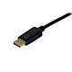 StarTech.com 6ft (1.8m) DisplayPort to VGA Cable - Active DisplayPort to VGA Adapter Cable - 1080p Video - DP to VGA Monitor Cable - DP 1.2 to VGA Converter - Latching DP Connector