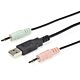 StarTech.com 2 Port DisplayPort KVM Switch - 4K 60Hz - Compact Dual Port UHD DP 1.2 USB Desktop KVM Switch with 4ft Cables & Audio - Bus Powered & Remote Switching - MacBook ThinkPad