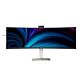Philips 49B2U6900CH/00 computer monitor 124 cm (48.8") 5120 x 1440 pixels Dual QHD LCD Black