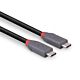 Lindy 2m USB 4 240W Type C Cable, Anthra Line