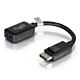 C2G 20cm DisplayPort to HDMI Adapter - DP Male to HDMI Female - Black