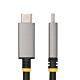 StarTech.com 6ft (2m) USB-C to HDMI Adapter Cable, 8K 60Hz, 4K 144Hz, HDR10, USB Type-C to HDMI 2.1 Video Converter Cable, USB-C DP Alt e/USB4/Thunderbolt 3/4 Compatible - USB-C Laptop to HDMI Monitor