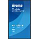 iiyama LH4364UHS-B1AG Signage Display Digital signage flat panel 109.2 cm (43") LED Wi-Fi 500 cd/m² 4K Ultra HD Black Built-in processor Android 24/7