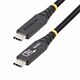 StarTech.com 1m (3.3ft) USB4 Cable, USB-IF  USB-C Cable, 40Gbps, 240W Power Delivery PD 3.1 EPR, 8K 60Hz, USB Type-C Data Transfer Cable/Cord, Compatible w/Thunderbolt/USB 3.2 Ports