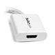 StarTech.com Mini DisplayPort to HDMI Adapter - mDP to HDMI Video Converter - 1080p - Mini DP or Thunderbolt 1/2 Mac/PC to HDMI Monitor/Display/TV - Passive mDP 1.2 to HDMI Dongle - White
