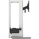 DELL Pro Slim OSS25 68.6 cm (27") Desk Black, Silver