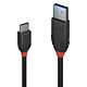 Lindy 1.5m USB 3.2 Type A to C Cable, 10Gbps, Black Line