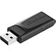 Verbatim Slider - USB Drive 128GB - Black