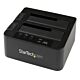 StarTech.com Dual Bay Hard Drive Duplicator, Standalone USB 3.0 (5 Gbps) / eSATA to 2.5/3.5" SATA III HDD/SSD r/Copier, Hard Drive Docking Station, Hard Disk r
