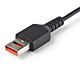 StarTech.com 3ft (1m) Secure Charging Cable – USB-A to USB-C Data Blocker Charge-Only Cable – No-Data Power-Only Charger Cable for Phone/Tablet – Data Blocking USB Protector Adapter Cable