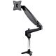 StarTech.com Desk Mount Monitor Arm for Single VESA Display up to 32" or 49" Ultrawide 8kg/17.6lb - Full Motion Articulating & Height Adjustable - C-Clamp, Gmet - Single Monitor Arm