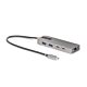 StarTech.com 3-Port USB-C Hub with 2.5 Gbps Ethernet and 100W Power Delivery Pass-Through Port, USB 3.2 10Gbps, 2x USB-A/1x USB-C, Portable USB Type-C Adapter Hub