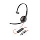 HP Poly Blackwire 3210 Monaural USB-C Headset +USB-C/A Adapter (Bulk)