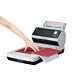 Ricoh fi-8270 ADF + Manual feed scanner 600 x 600 DPI A4 Black, Grey