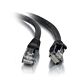 C2G 2m Cat5e Booted Unshielded (UTP) Network Patch Cable - Black