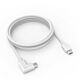Compulocks 6ft Charge & Data USB-C to USB-C 90-Degree Cable Right Angle White