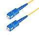 StarTech.com 100m (328ft) SC to SC (UPC) OS2 Single e Simplex Fiber Optic Cable, 9/125µm, 40G/100G, Bend Insensitive, Low Insertion Loss, LSZH Fiber Jumper Cord