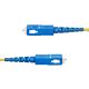 StarTech.com 100m (328ft) SC to SC (UPC) OS2 Single e Simplex Fiber Optic Cable, 9/125µm, 40G/100G, Bend Insensitive, Low Insertion Loss, LSZH Fiber Jumper Cord