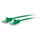 C2G 7.6m Cat6a Snagless Unshielded (UTP) Slim Ethernet Patch Cable - Green