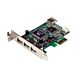 StarTech.com 4 Port PCI Express Low Profile High Speed USB Card