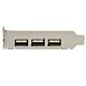 StarTech.com 4 Port PCI Express Low Profile High Speed USB Card