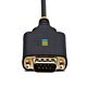 StarTech.com 13ft (4m) 2-Port USB to Serial Adapter Cable, Interchangeable DB9 Screws/Nuts, COM Retention, USB-A to DB9 RS232, FTDI, Level-4 ESD Protection, Windows/macOS/CheOS/Linux - Rugged TPE Construction